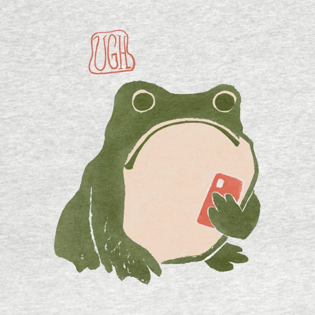 Ugh Matsumoto Hoji Frog Art Print by LauraGraves